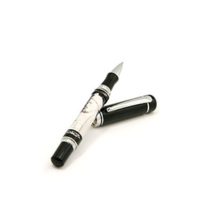 قلم کلکسیونی فردوسی مشکی گیره کروم